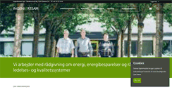 Desktop Screenshot of ingeniorteam.dk